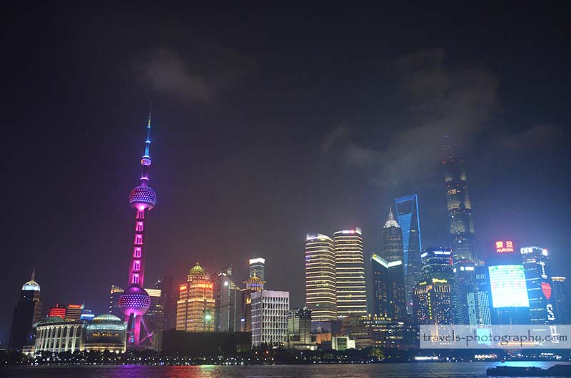 Reisefotografie vom Bund in Shanghai China - Shanghai Nights - Urlaub in Asien